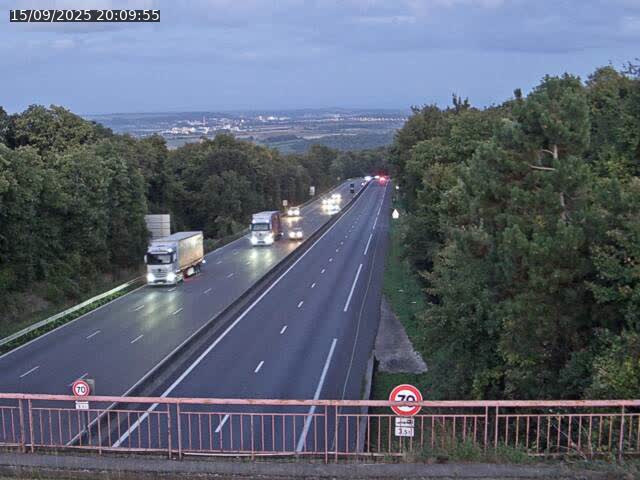 Caméra autoroute France - A33, Houdemont direction Lunéville
