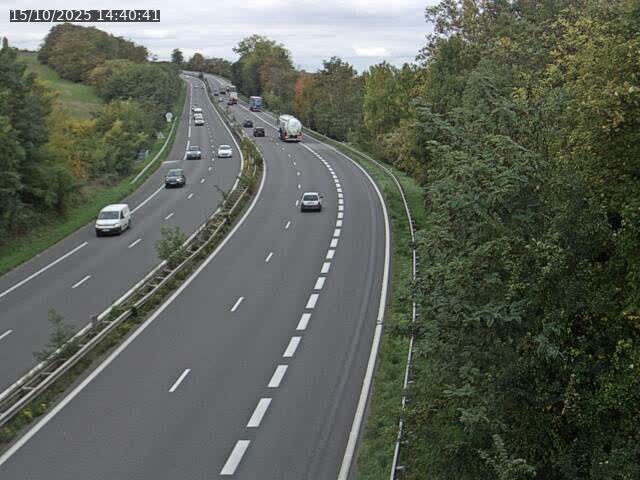Caméra autoroute France - A33, Rosières direction Lunéville