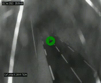 Webcam dans les Pyrénées Atlantique au niveau du col d'Urdos et du fort du Pourtalet sur la N134, en direction du Col et du tunnel du Somport, à 765 mètres d'altitude