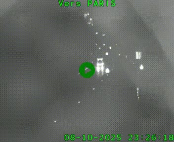 Caméra routière sur l'autoroute A20 à Bessines-sur-Gartempe. Vue orientée vers Paris