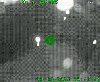 Webcam N147 au nord de Poitiers et à la jonction avec la A10