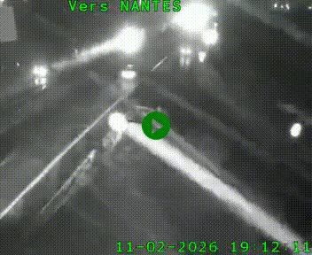 Webcam N147 au nord de Poitiers et à la jonction avec la A10