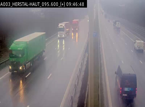 Webcam autoroute Belgique - Herstal - E40 direction Aix-la-Chapelle - BK 97