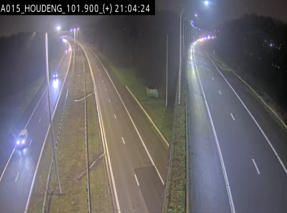 Webcam autoroute Belgique - Houdeng-Goegnies - Jonction E19/E42 direction Tournai/Mons - BK 101.85