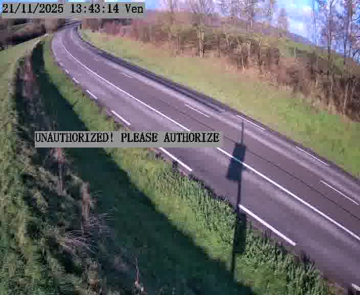 Webcam installée le long de D955 (France) à Amelécourt, pointée vers Metz, utile pour suivre précisément les conditions de trafic.