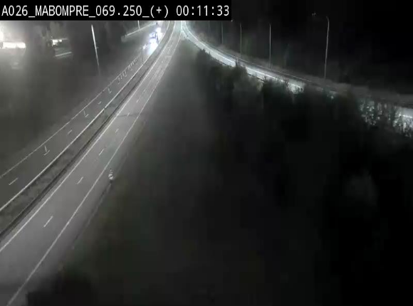 Webcam E25 (A26) à Mabompré. Vue orientée vers le Luxembourg