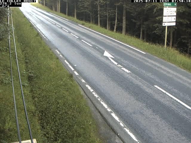 Caméra du Collet sur la route de Colmar (D417)