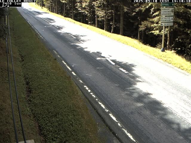 Caméra du Collet sur la route de Colmar (D417)