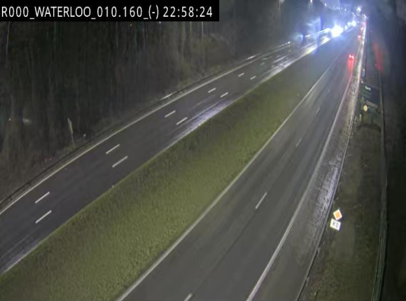 Webcam autoroute Belgique - Waterloo - R0 (ring de Bruxelles) - BK 12.3