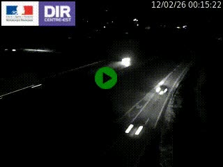 Caméra routière à hauteur de la sortie 15 Chambéry-centre au PK 4,103 en direction d'Albertville