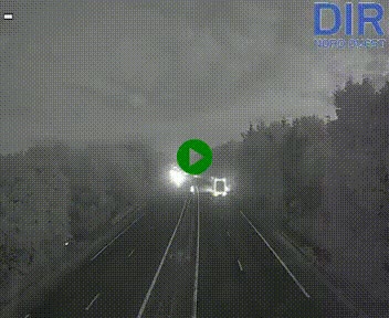 Webcam sur le périphérique de Caen (N814) à l'est de la ville, à Mondeville hauteur de la sortie 2, Presqu'île-Rives de l'Orne, au bout de l'autoroute A13