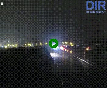 Webcam au début de l'A84 sur le périphérique Ouest de Caen (N814) à hauteur de la sortie 9, Porte de Bretagne