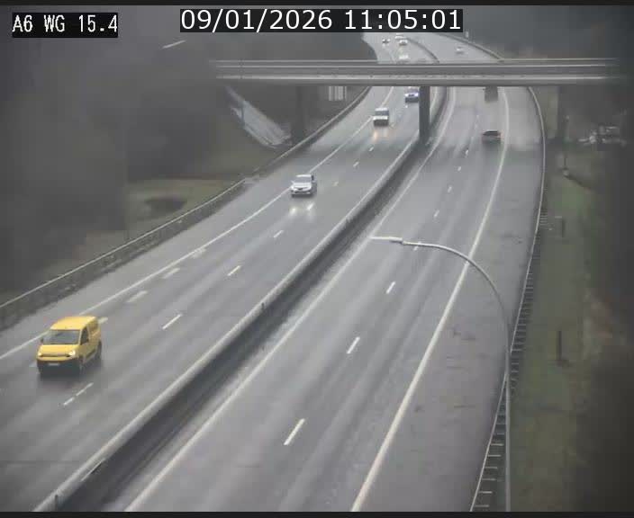 Traffic live webcam Luxembourg Capellen - A6 - BK 15.4 - direction Luxembourg/France/Allemagne
