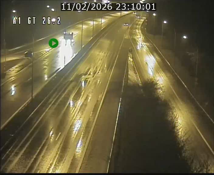 Traffic live webcam Luxembourg Grevenmacher - A1 direction Allemagne - BK 26.2