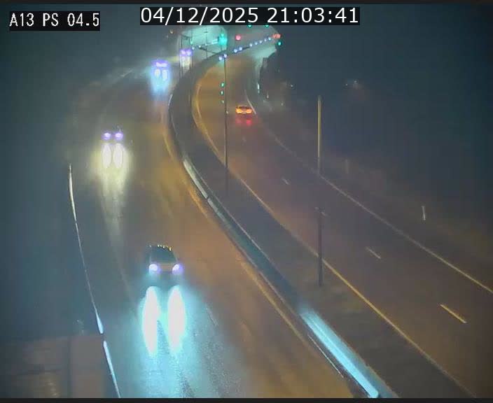 Traffic live webcam Luxembourg Differdange - A13 direction Esch-sur-Alzette - BK 4.5