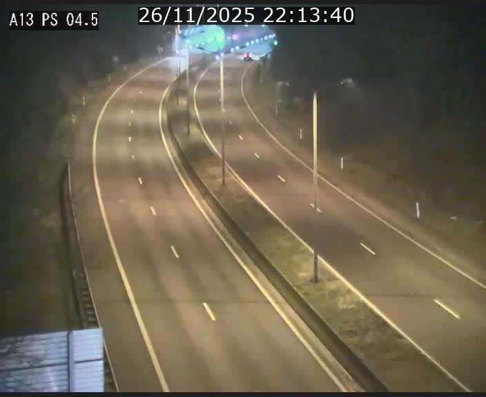 Traffic live webcam Luxembourg Differdange - A13 direction Esch-sur-Alzette - BK 4.5