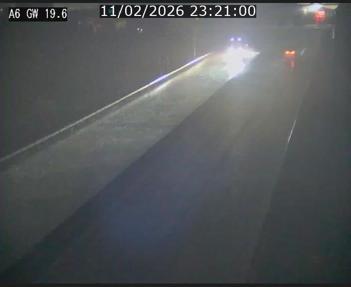 Traffic live webcam Luxembourg - Steinfort - A6 - BK 19.6 - direction Belgique