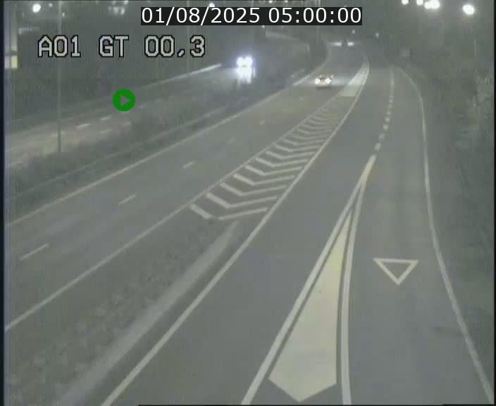 Traffic live webcam Luxembourg Croix de Gasperich - A1 direction Kirchberg - BK 0.3
