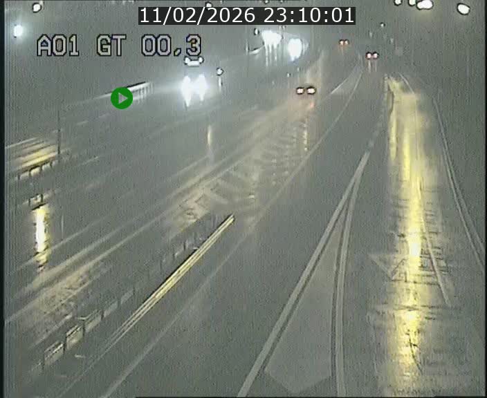 Traffic live webcam Luxembourg Croix de Gasperich - A1 direction Kirchberg - BK 0.3