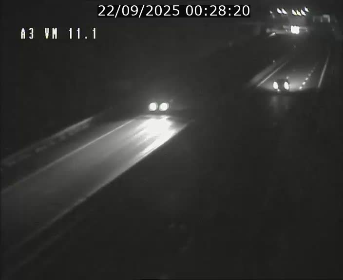 Webcam à la frontière franco-luxembourgeoise, avant la Croix de Bettembourg - BK 11.1 - direction Luxembourg-ville