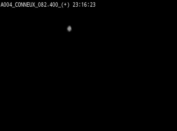 Webcam à hauteur de Conneux sur l'E411 en direction du sud de la Belgique
