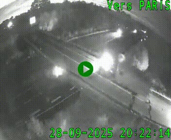Clone of Caméra routière sur l'autoroute A20 au nord de Limoges, à la jonction avec la N520. Vue orientée vers Paris