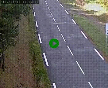Caméra routière France - N102, au niveau du col de Montmirat à Saint-Etienne-du-Valdonnez à 1039 mètres d'altitude