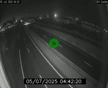 Webcam sur la N165 à hauteur de Caudan, dans le Morbihan.