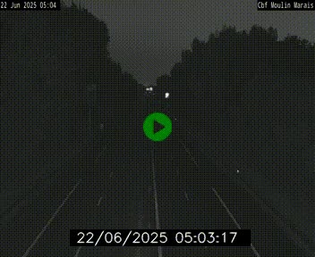Webcam sur le périphérique de Nantes (N844) entre la Porte de Saint-Luce et la Porte d'Anjou, à l'est de la ville