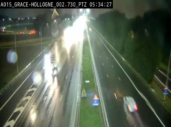 Caméra trafic Belgique - Grâce-Hollogne - E42, jonction avec A604, direction Loncin/Aéroport de Liège -  BK 3.2