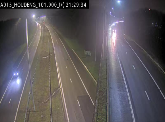Webcam autoroute Belgique - Houdeng-Goegnies - Jonction E19/E42 direction Tournai/Mons - BK 101.85