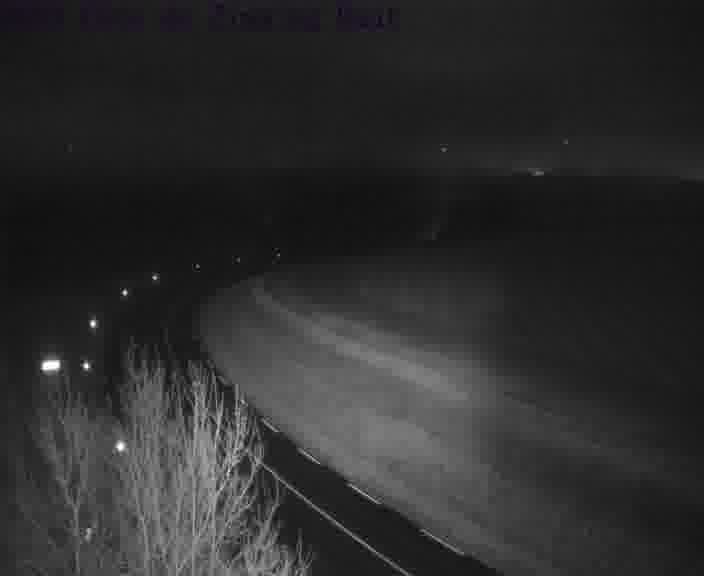 Webcam sur la D603 située en haut de la Côte de Zimming. Vue orientée vers Saint-Avold.