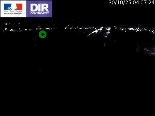 Webcam autoroute sur A450 à Pierre-Bénite en direction de Lyon et de l'autoroute A7