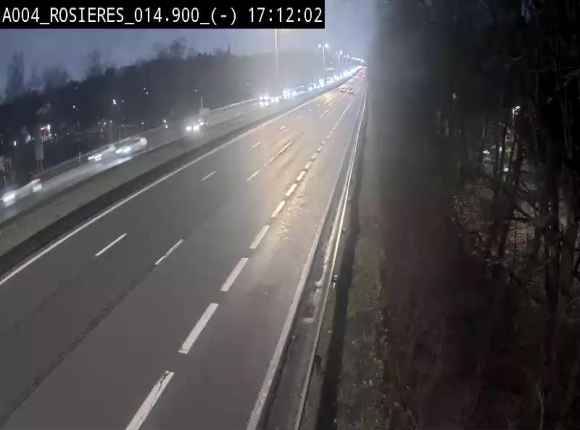 Webcam traffic E411(A4) - BK 14.4 - Rosières