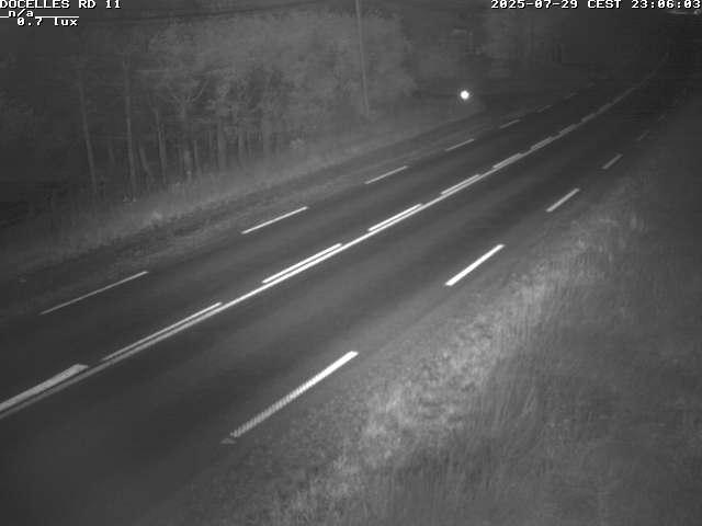 Webcam à 424 mètres d'altitude dans la Tranchée de Docelles dans les Vosges, à proximité d'Epinal sur la route de Gerardmer (D11)