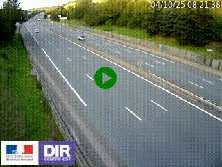 Webcam routière à Saint-Etienne-Terrenoire sur la RN88 avant la jonction entre l'A72 et le Boulevard Périphérique de Saint-Etienne