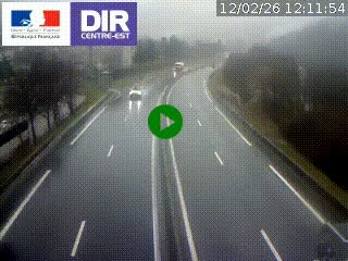 Caméra sur la Nationale 90 (N90) à La Léchère, en direction et à proximité d'Albertville