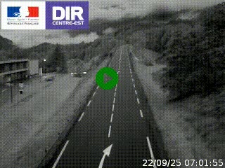 Web cam sur la N90 à Aime, en provenance de Bourg-Saint-Maurice et en direction d'Albertville