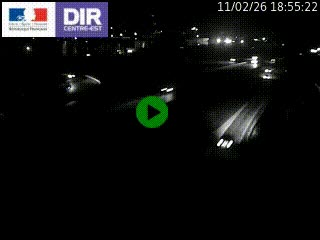 Caméra routière à hauteur de la sortie 15 Chambéry-centre au PK 4,103 en direction d'Albertville