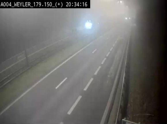 Webcam juste après la sortie 31 Arlon qui permet de rejoindre l'E411 depuis la N82