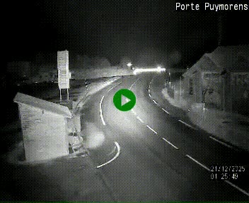 Webcam Col du Puymorens sur N320, en direction de Pas de la Casa (Andorre)