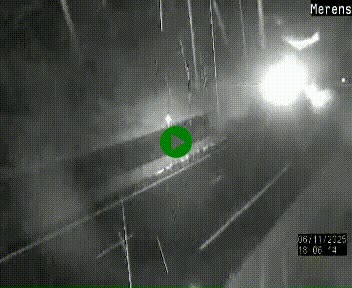 Webcam dans les Pyrénées à hauteur de Mérens-les-Vals sur N320, en direction de Pas de la Casa (Andorre)