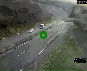 Webcam Ax-les-Thermes sur N20, en direction d'Andorre