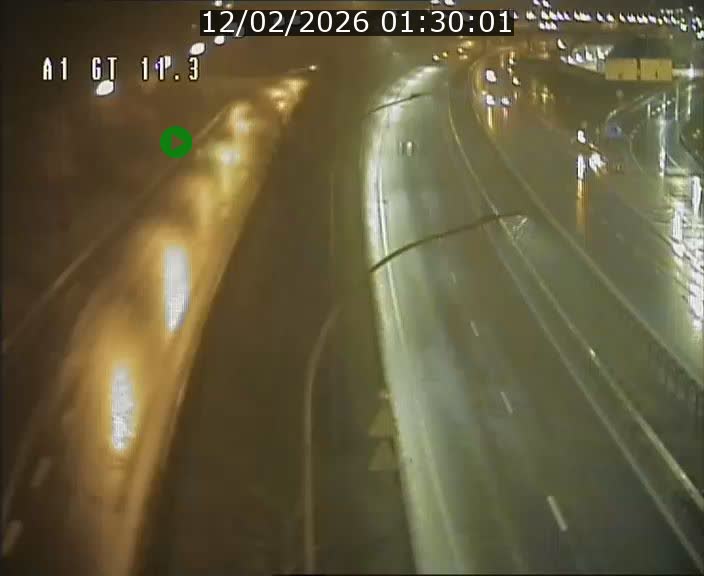 Traffic live webcam Luxembourg Senningerberg - A1 direction Allemagne - BK 11.3