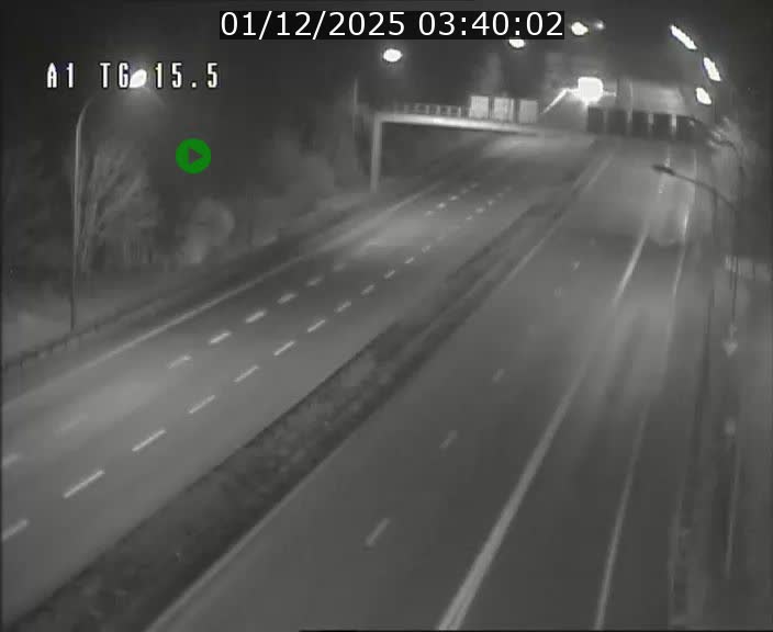 Traffic live webcam Luxembourg Munsbach - A1 direction Luxembourg - BK 15.5