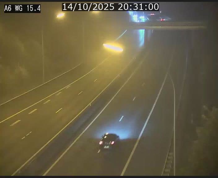 Traffic live webcam Luxembourg Capellen - A6 - BK 15.4 - direction Luxembourg/France/Allemagne