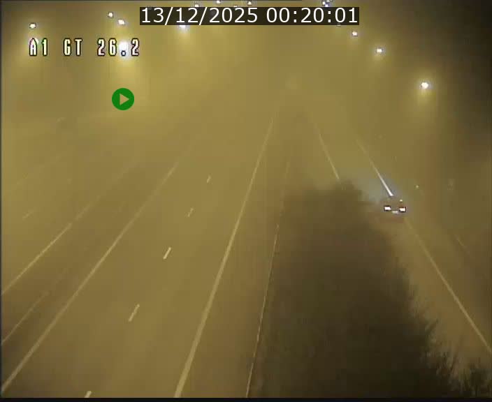 Traffic live webcam Luxembourg Grevenmacher - A1 direction Allemagne - BK 26.2