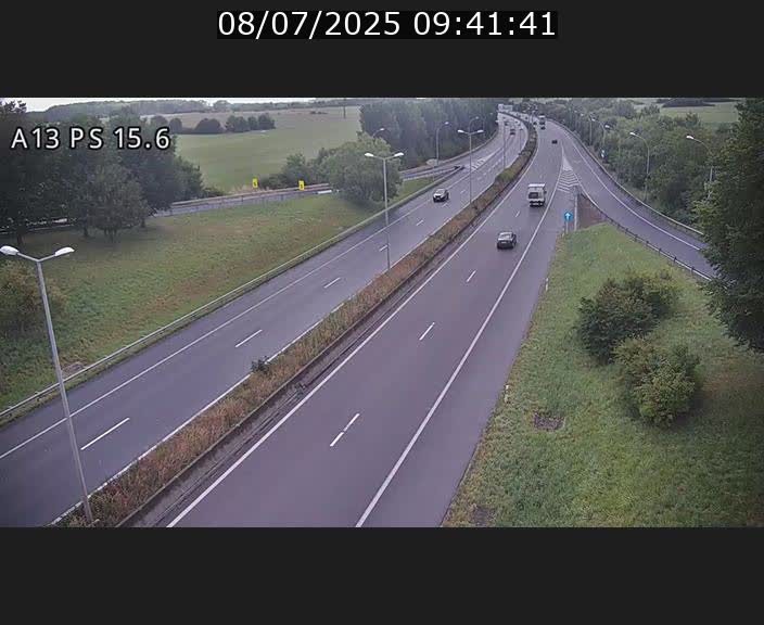 Traffic live webcam Luxembourg Kayl - A13 direction Dudelange - BK 15.6