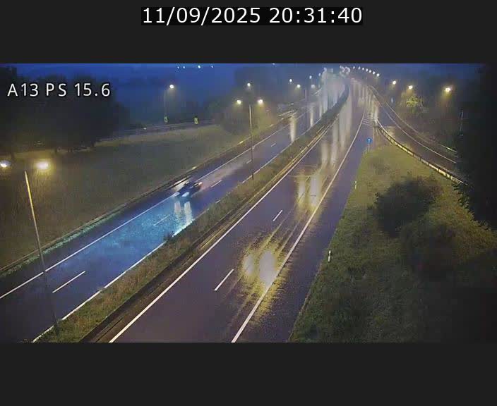 Traffic live webcam Luxembourg Kayl - A13 direction Dudelange - BK 15.6