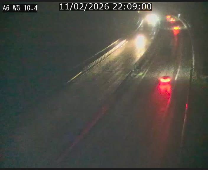 Traffic live webcam Luxembourg Mamer - A6 - BK 10.4 - direction Luxembourg/France/Allemagne